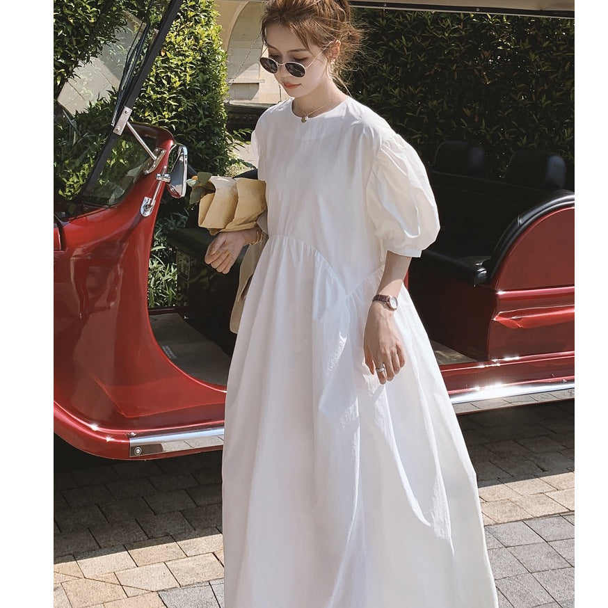 Casual Relaxed Kneelength Dress