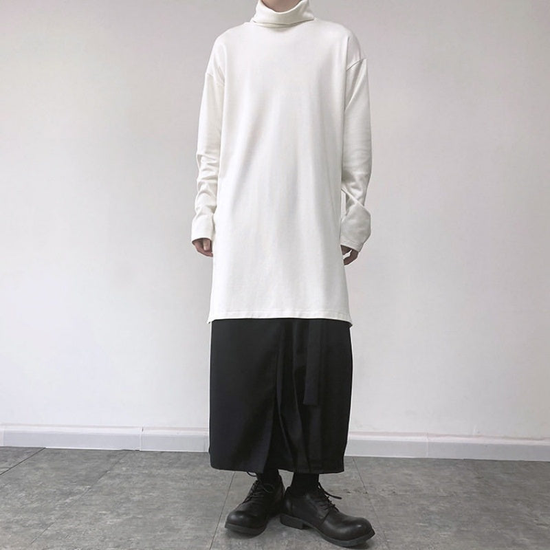 Men's High-neck Long-sleeved Sweatshirt
