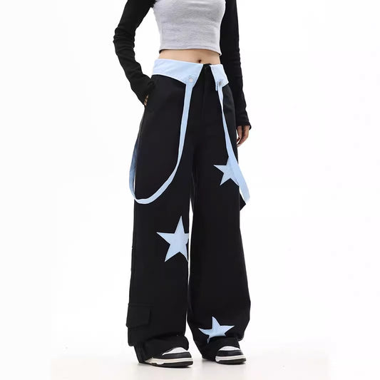 American Dopamine XINGX Embroidered Casual Pants