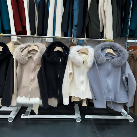 Knitted Cardigan Sweater Coat For Women