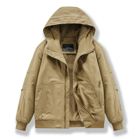 Cashmere Winter Coat For Men Padded Jacket