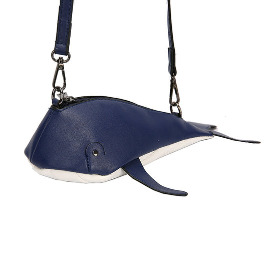 Fashion Creative Cute Stereo Whale Shoulder Bag