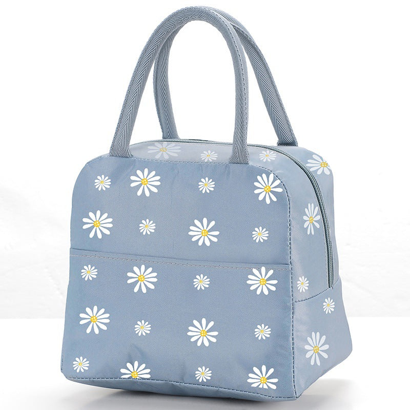 Japanese-style Little Daisy Office Worker Portable Lunch Bag Thermal