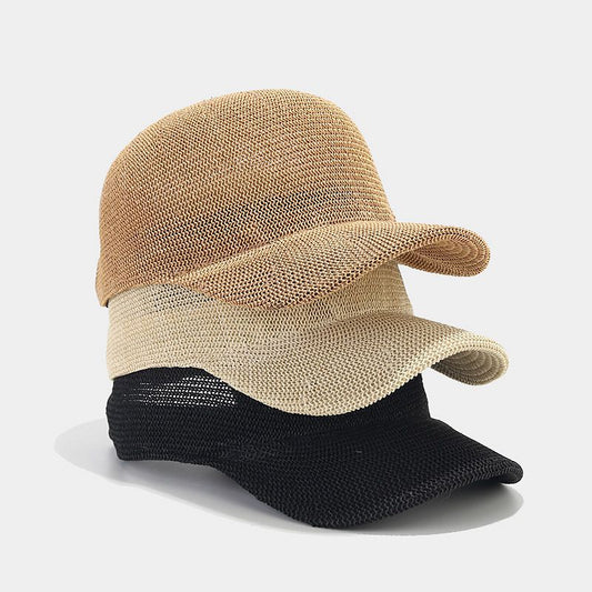 Papyrus Breathable Baseball Cap Female Japanese Style Artistic
