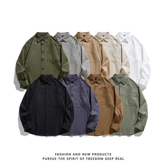 Trendy Casual Long-sleeve Shirt For Men