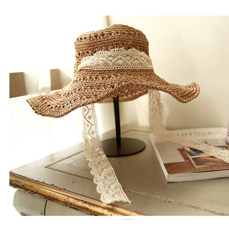 Summer Foldable Handmade Hat Korean Style