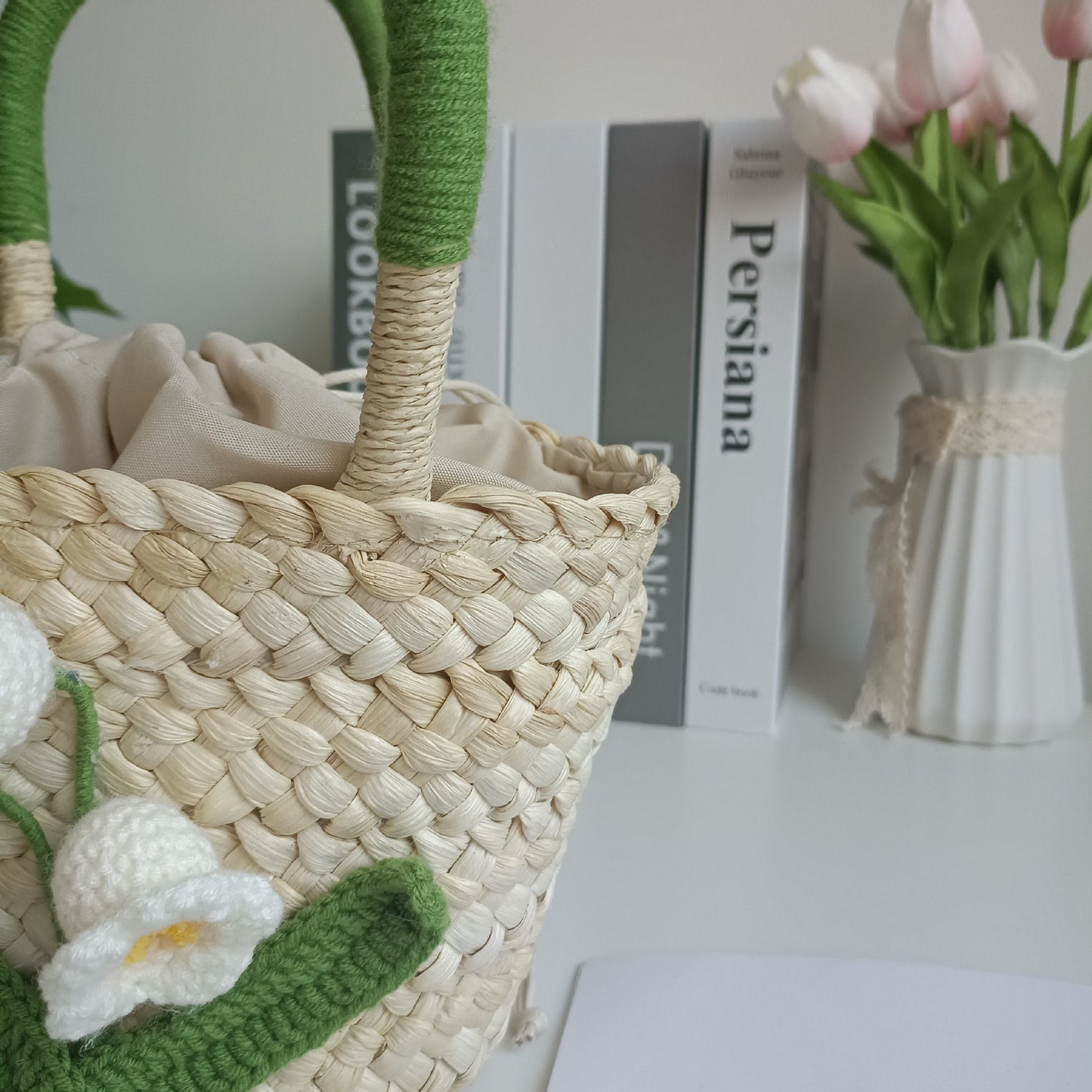 Woven Straw Fashion Fresh Cute Handbag