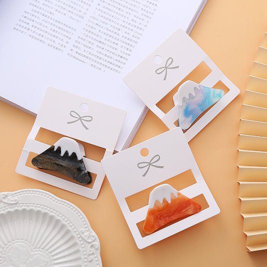 Mountain Gradual Grab Clip No Harm To Hair High Ponytail Pan Hair Accessories