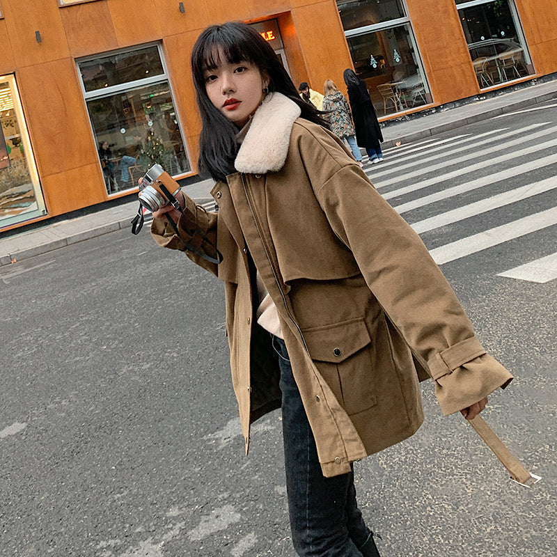 Small Man Tooling Padded Jacket Thickened