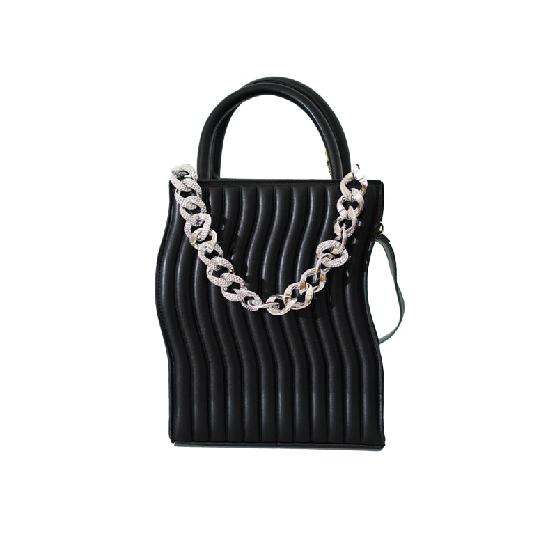 New Niche Klein Blue Chain Messenger Bag