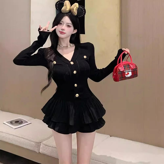 Classic Style White Pure Desire Slimming Hot Girl Suit