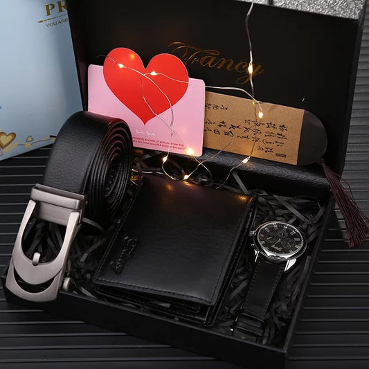 Belt Large Dial Quartz Watch Wallet