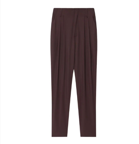 Waistband Blazer Suit Pants Suit