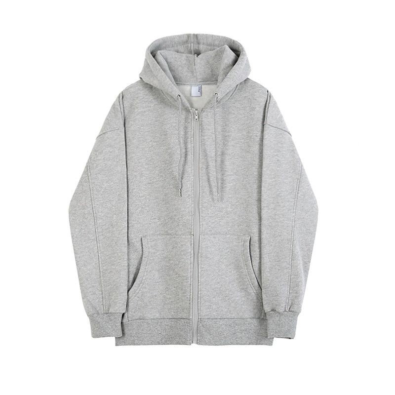 Men's Hooded Sweater Hong Kong Style Loose Autumn Coat