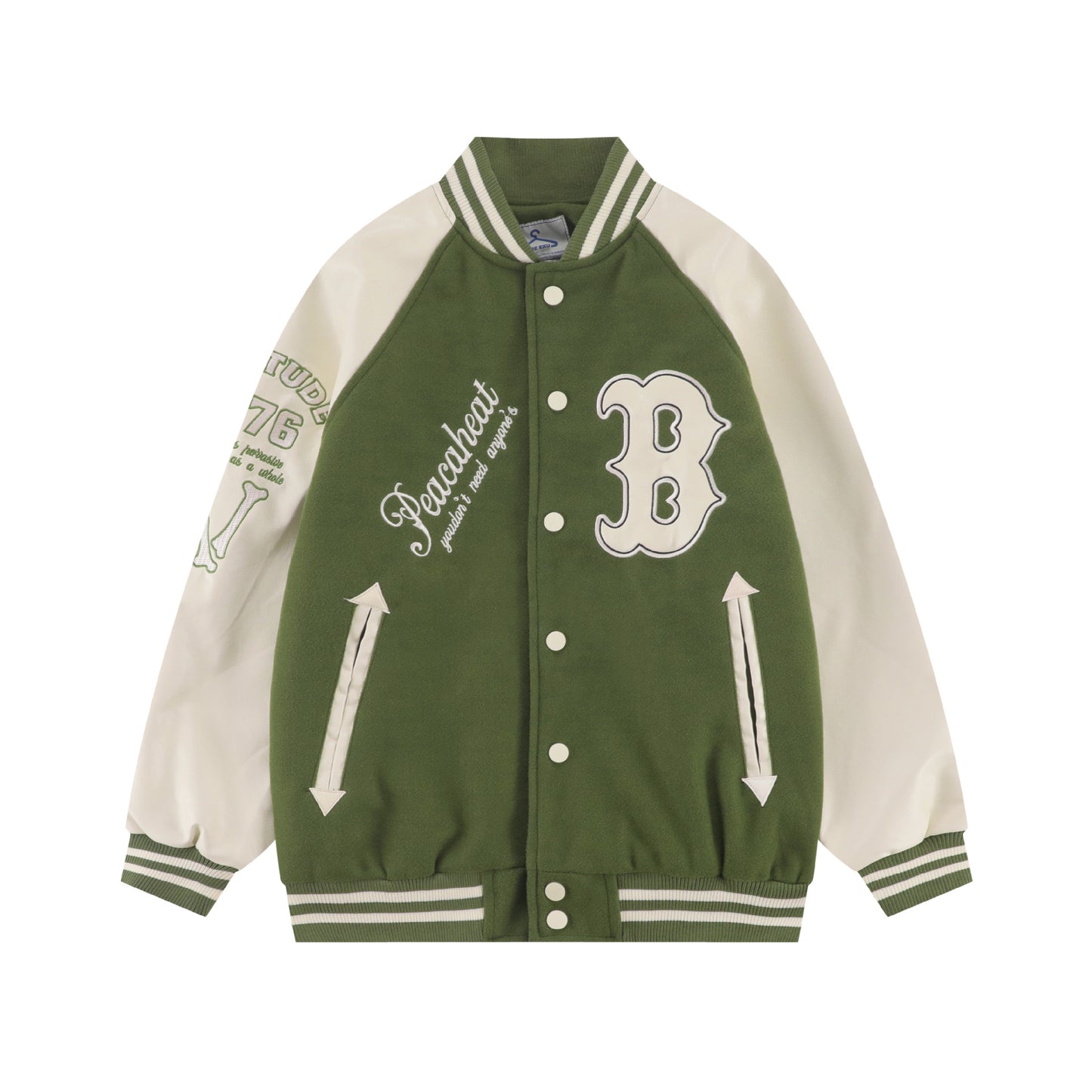 Autumn And Winter Tide Fried Street Collision Color Tops Men