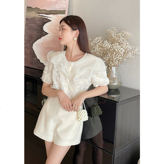 High Waist Slim Loose Trousers Straight Leg Wide Leg Trousers