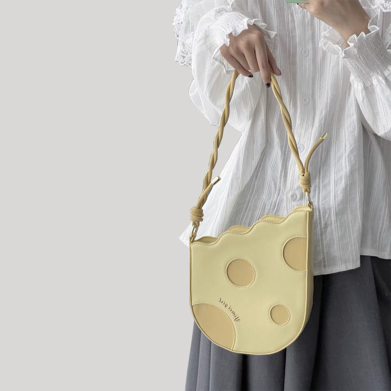 New Women's Fashion One Shoulder Biscuit Bag