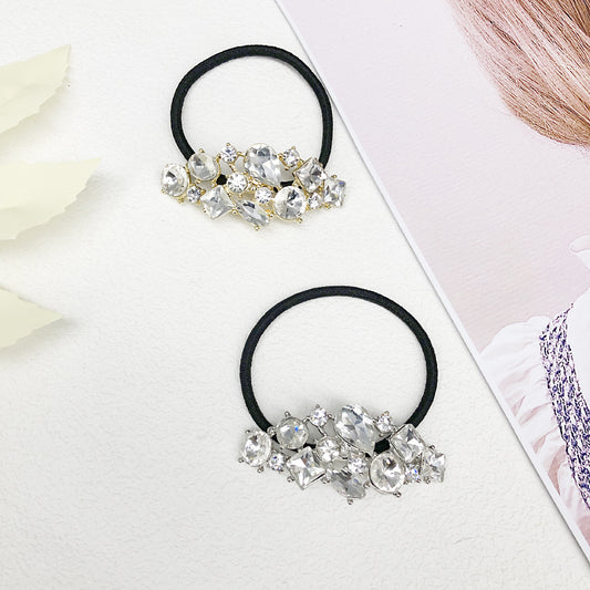 Simple Rhinestone Headdress Fashion Hair Tieshair Bands