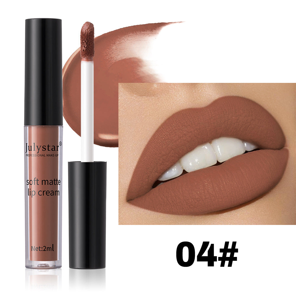 Christmas Makeup Does Not Fade Nonstick Cup Matte Finish Lip Lacquer