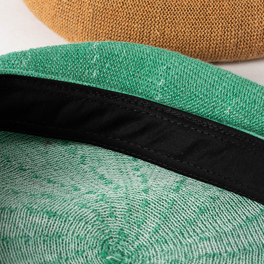 Casual Fashion Breathable Knit Linen Deep Brim Hat