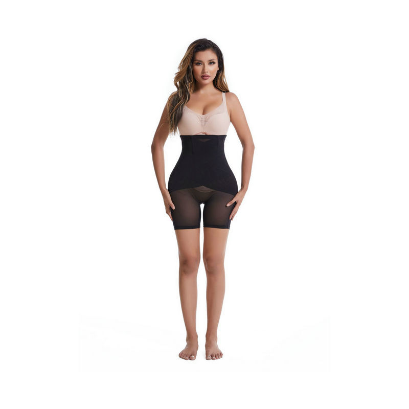 Women's Pure Color All-matching High Waist Bodybuilding Basic Safety Pants