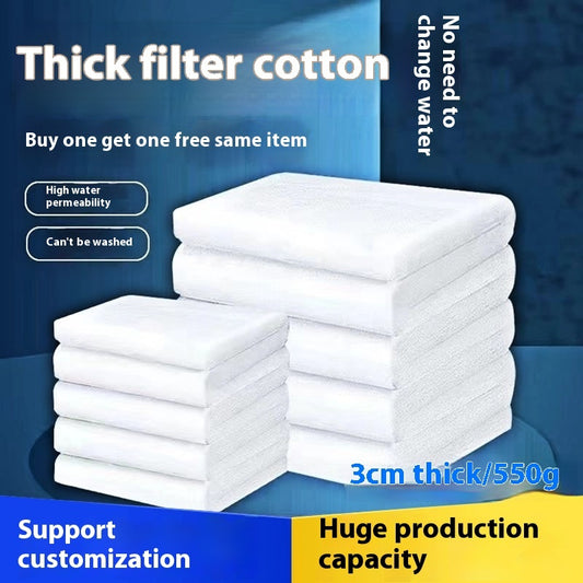Fish Tank Thickened High Density And High Permeability Filter Cotton