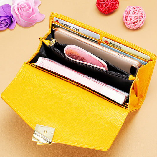 Women's Long Fashion Large-capacity Genuine Leather Wallet