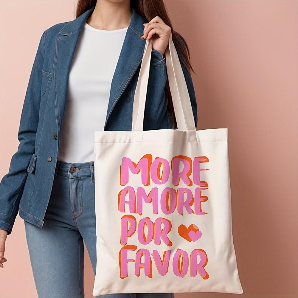 Festive Gift Cute Cartoon Women's Canvas Tote Bag