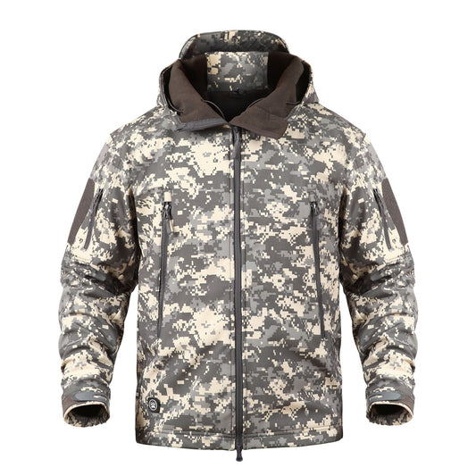 Autumn Bone Frog Sharkskin Softshell Outdoor Jacket