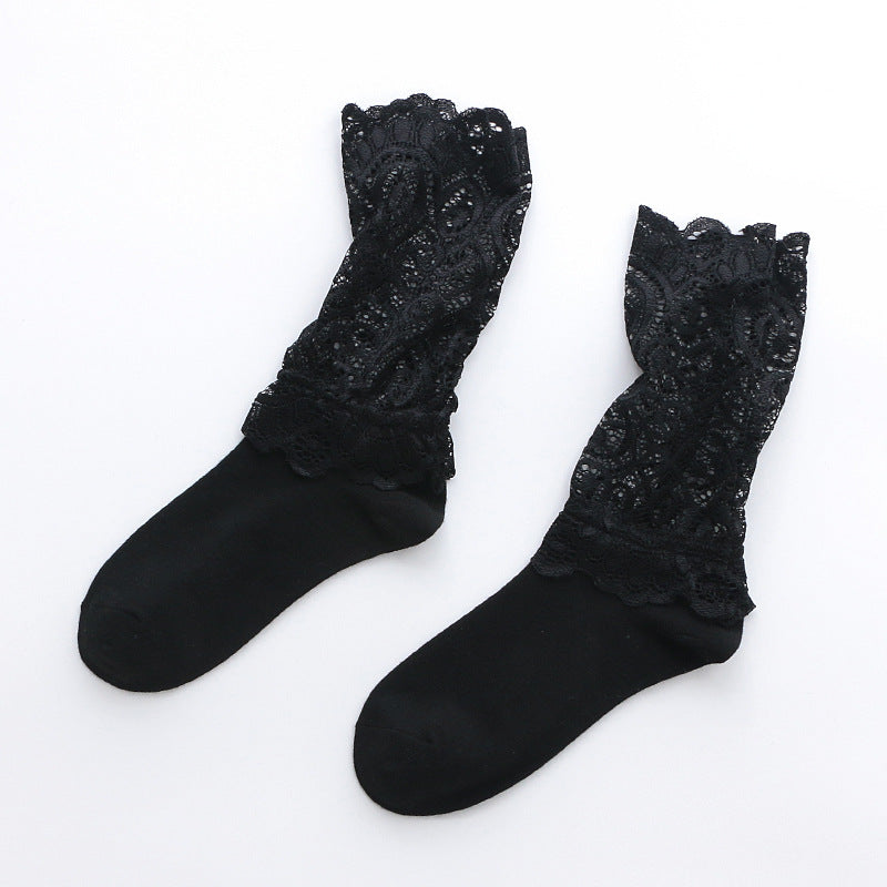 Women's Cotton Medium Length Stockings