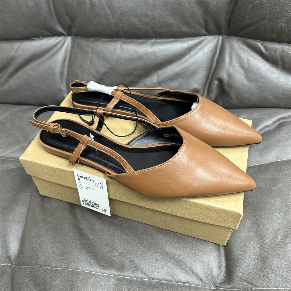 Flat Pointed Toe Women's Sandals