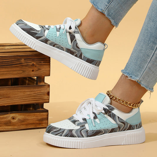 Platformsneakers Blød Bund Komfort Sport
