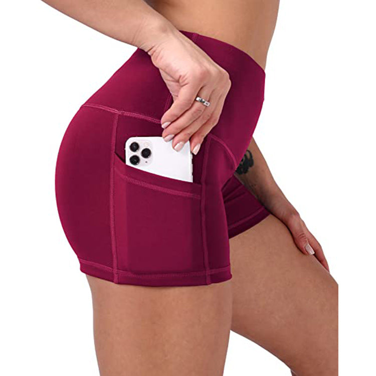 Three Point Yoga Leggings Sports Fitness Hot Pants