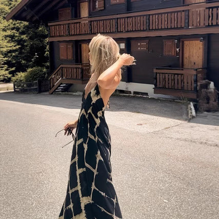 Women's Casual Slip Halter Dress
