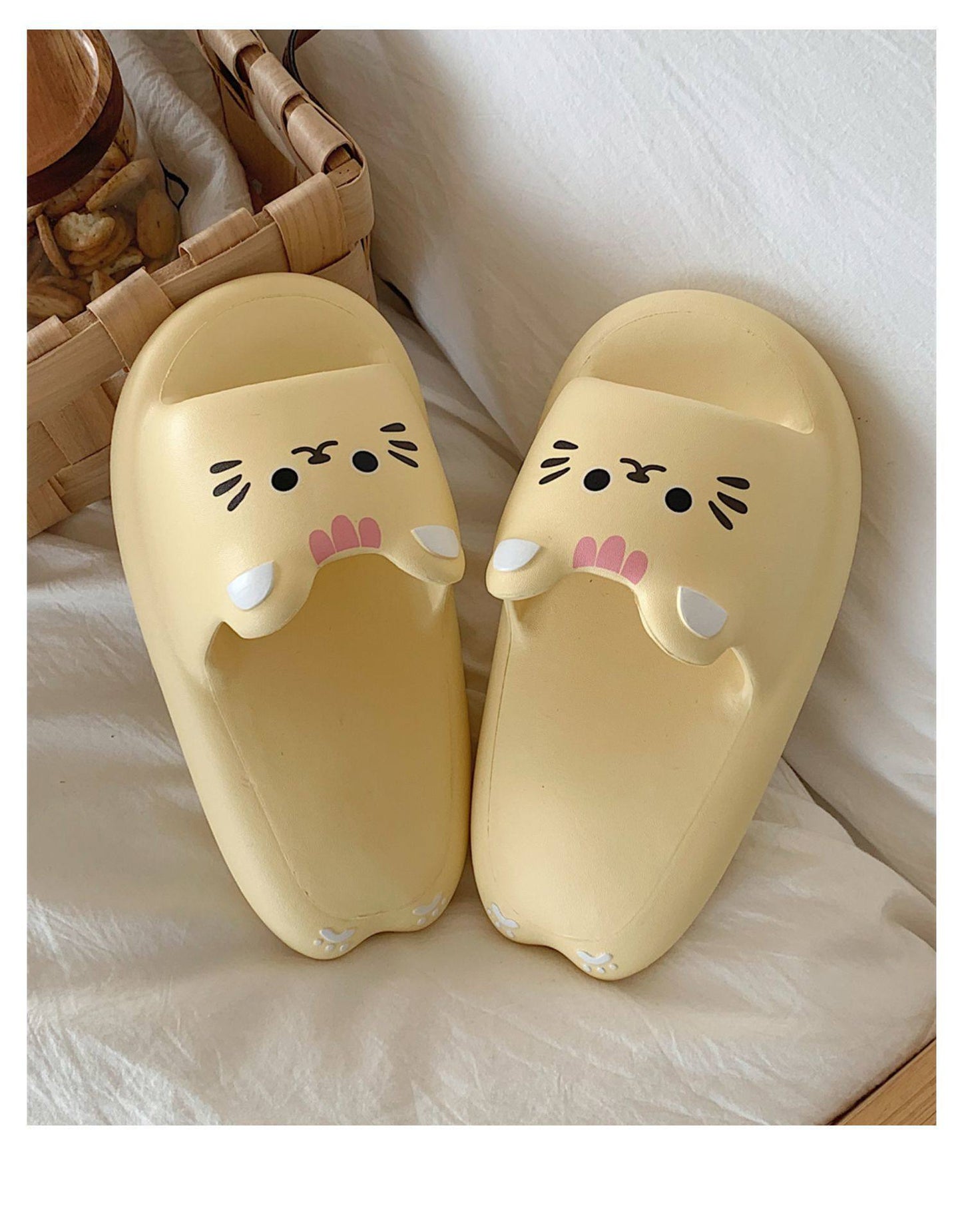 Women's Casual Home Cute Kitty Slippers