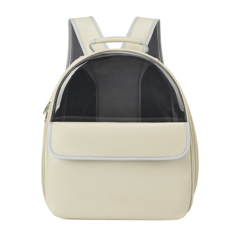 Breathable Outdoor Cat Bag Visual Transparent Backpack