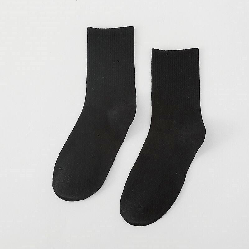Women's Cartoon Printed Mid Tube Cotton Socks