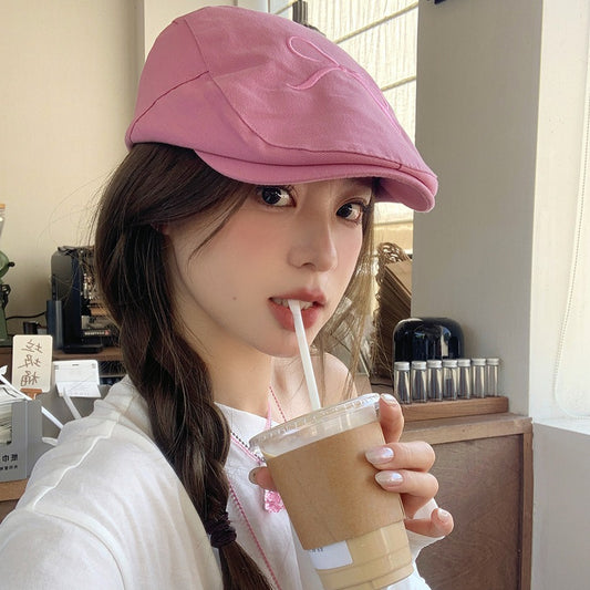 Korean Ins Bow Advance Hats Female Summer And Autumn