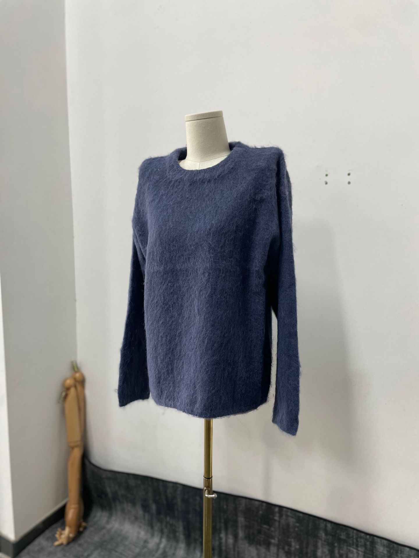 Autumn And Winter New Casual Laid-back Style Knitted Top