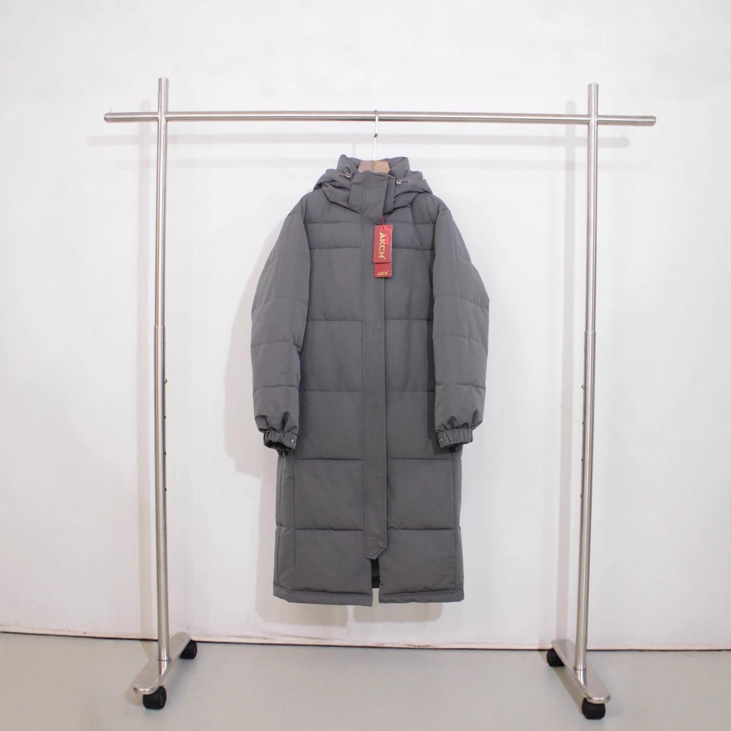 Long Below Knee Thickening Warm Cotton Coat
