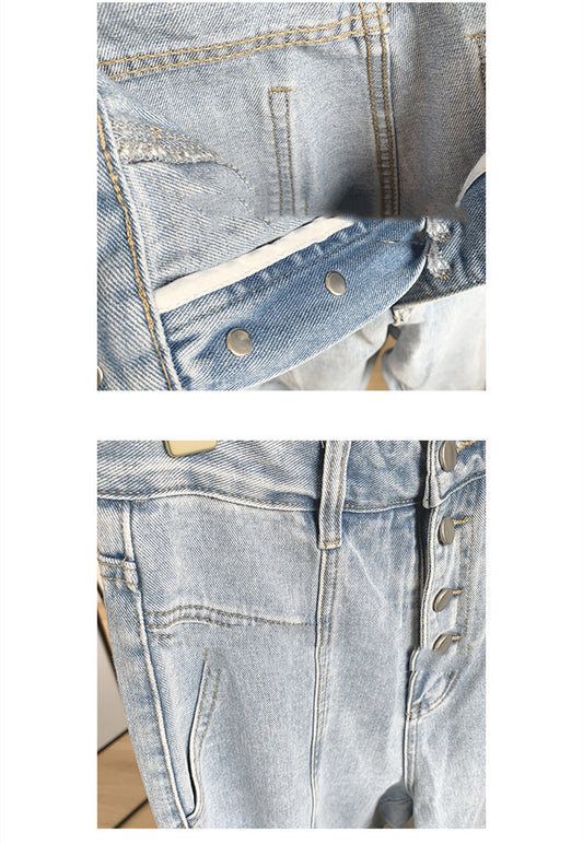 High Waist Loose Wide Leg Jeans
