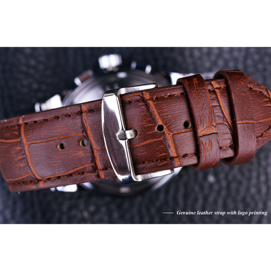Hollow-out men's automatic mechanical watch
