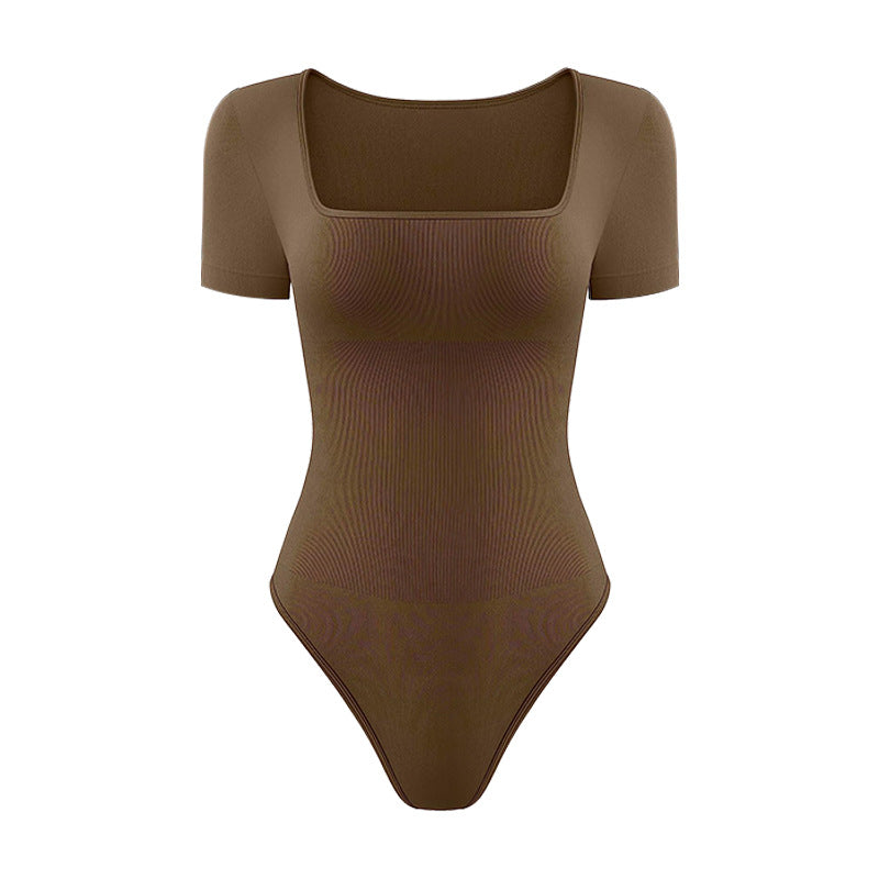 Thread Waist Elastic Seamless Yoga Clothes Leisure Sports Jumpsuit