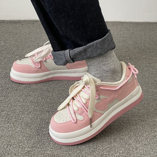 Niche Design Sports Ins Trendy Thick Bottom Casual Women's Shoes