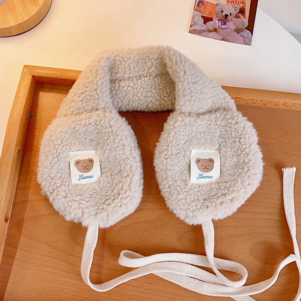 Warm Winter Female Cute Bear Antifreeze Earmuffs