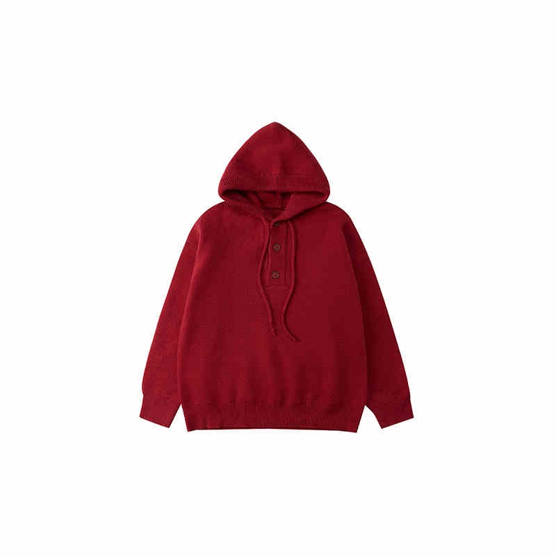 Idle Style Hooded Sweater Women's Men's Coat