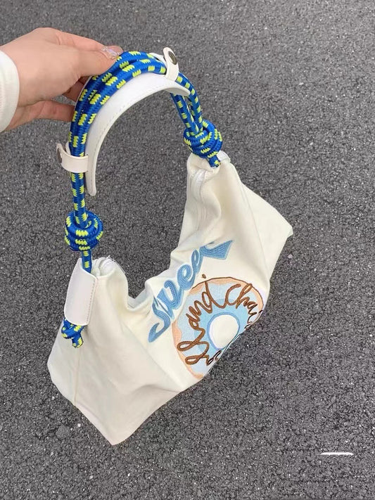 Women's Cute Niche Canvas Bag All Match Commuting