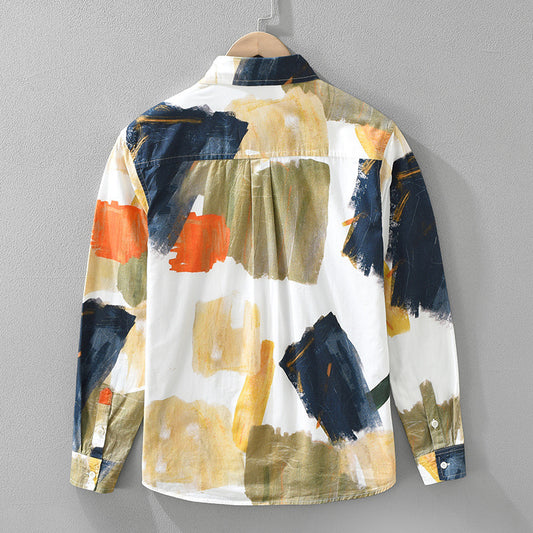 Fashionable All-matching Artistic Casual Loose Top
