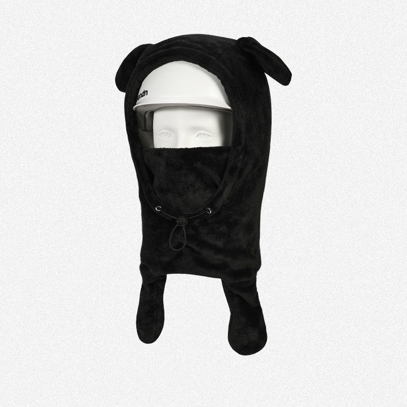 Men And Women Riding Ski Helmet Set Windproof And Warm