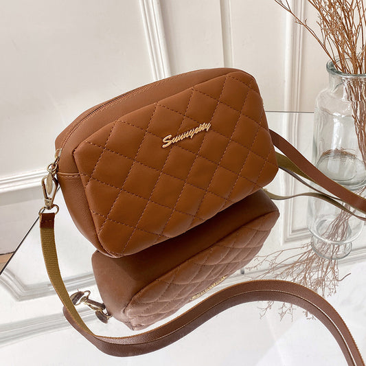 Vintage Solid Color Underarm Bag For Women